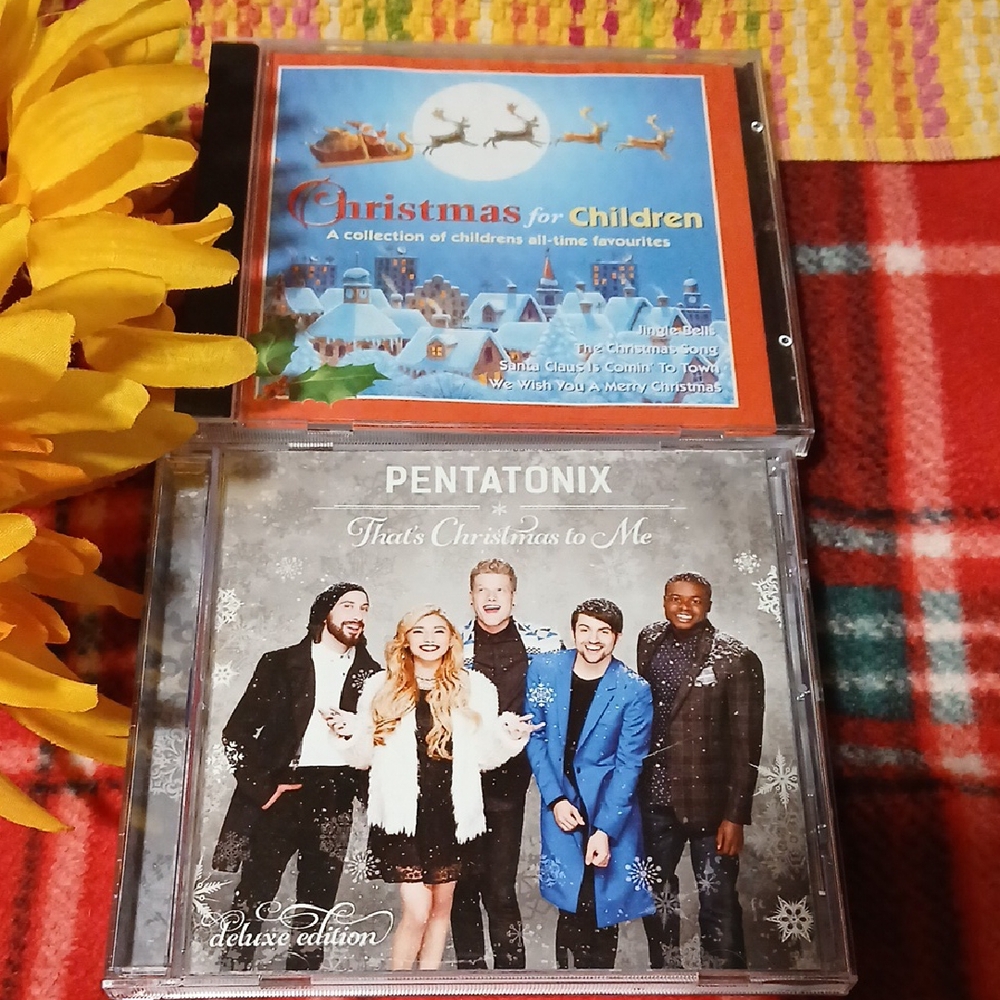 Pentatonix Christmas CD & Childrens CHRISTMAS CD Bundle